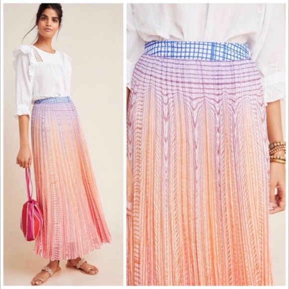 Anthropologie Geisha Dawn Maxi Skirt - Picture 3 of 6